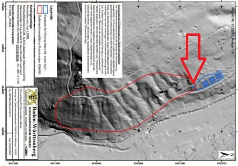 Bebauung Rochus Merz Straße Gefährdungskarte Dkpm 100323
