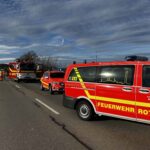 Feuerwehreinsatz B14 Bei Rottweil Gesperrt