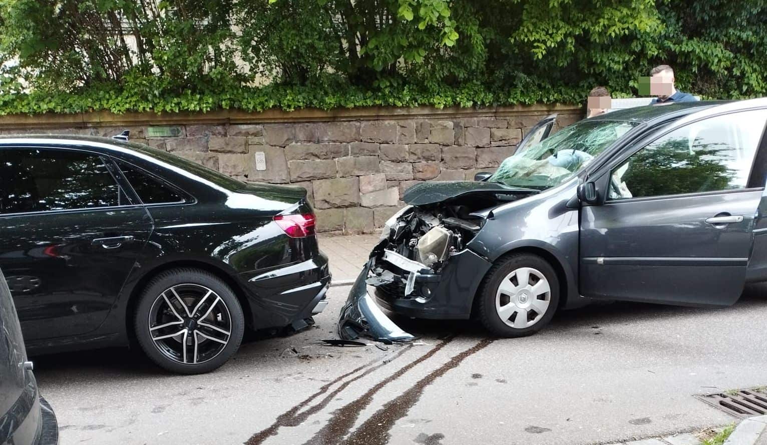 auffahrunfall schillerstraße er dk pix 150524