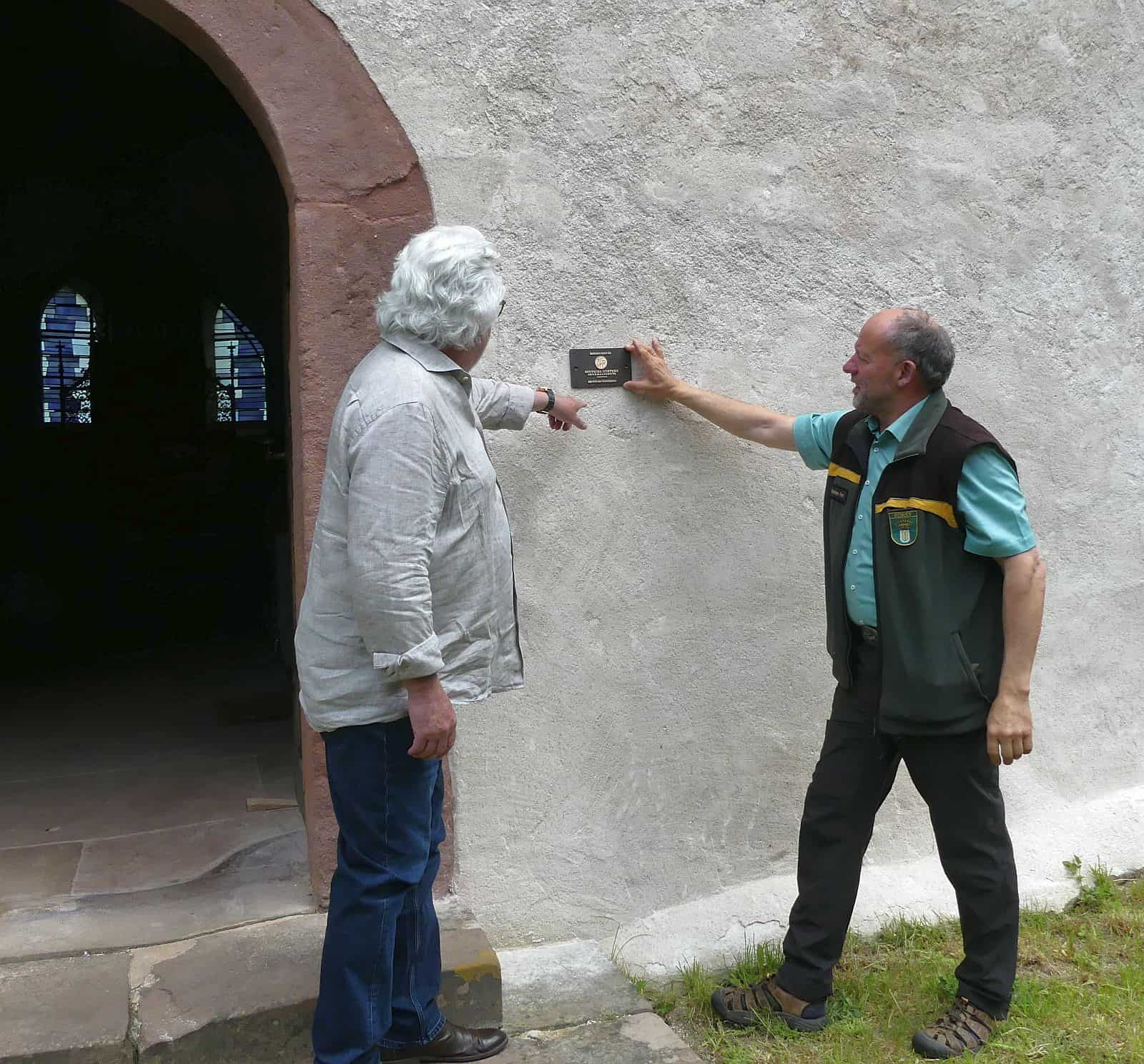 denkmalschutzplakette falkensteiner kapelle dk 130524 (4)