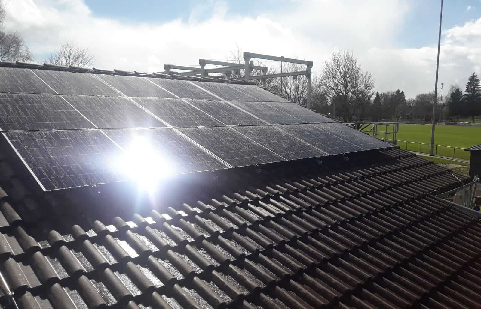 pv anlage kläranlage waldmössingen bild beginn montagedkpm 040424