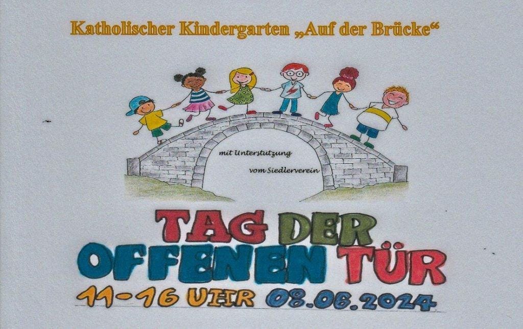 2024 tag der offenen tür kindergarten auf der brücke