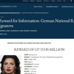 ignatova 5 mio dollar re4ward us außenministrium 270624