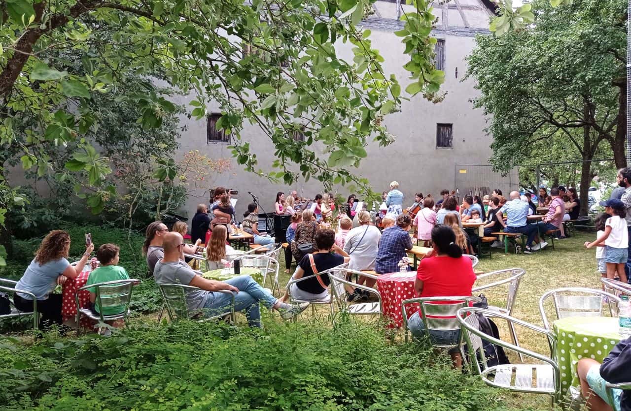 fest im musikschulgarten