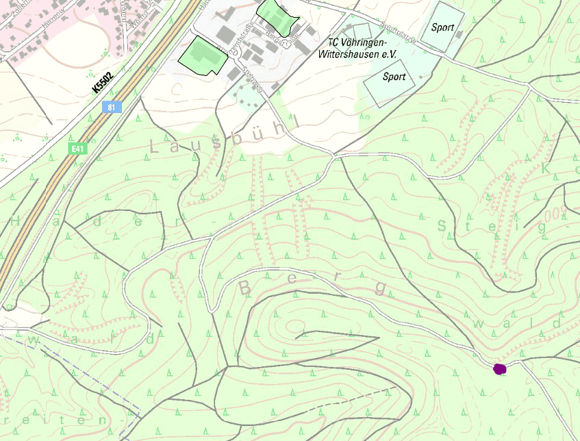 lageplan asbestablagerung