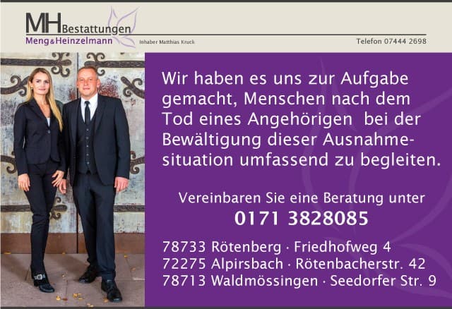 mh bestattungen 2sp62mm