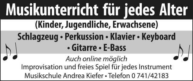 musikschule andrea kiefer