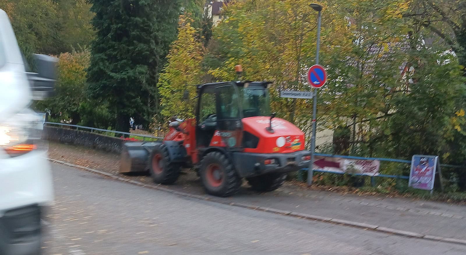 baumaschine h.a.u. Übergang dk 171024