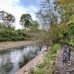 neckarweg mit neckarkanal